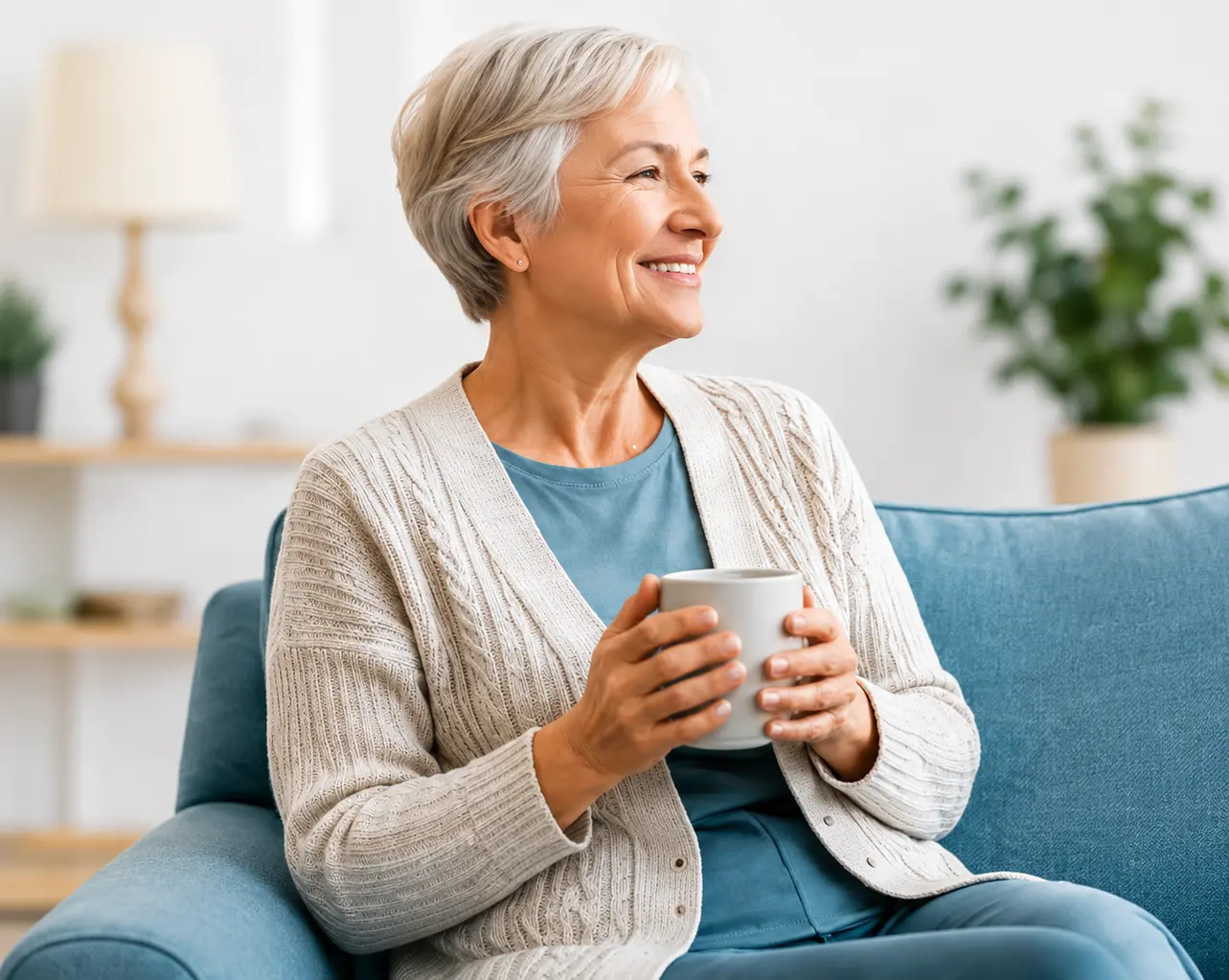 Patient receiving care at home